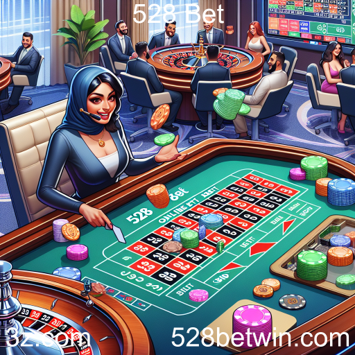 Roleta Online na 528 Bet: Jogue e Ganhe